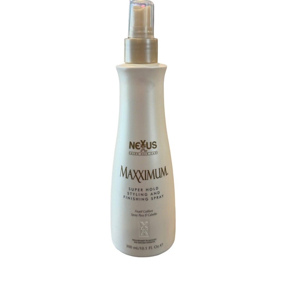 Nexxus Maxximum Super Hold Styling and Finishing Spray 10.1oz 300ml Pump Mist